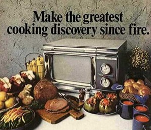 First microwave oven imported - Australian food history timeline