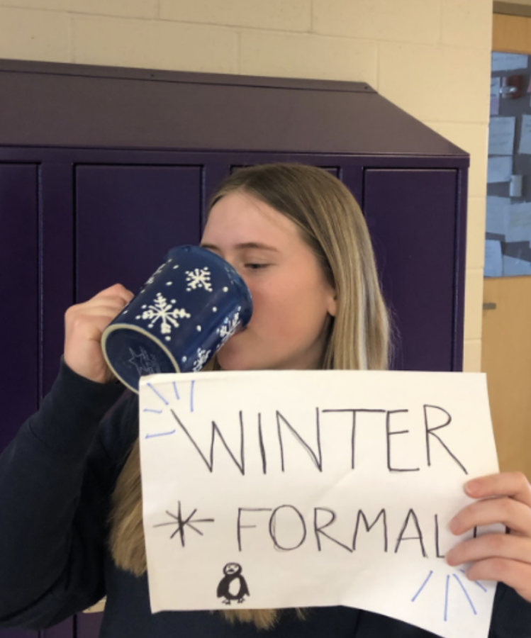 Berit Campbell ‘24 is excited for the Winter Formal