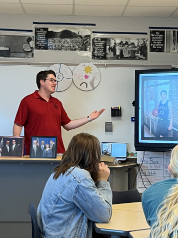 Pratt presenting in the Southwest AP GOPO class