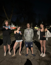 “FAT ASSASSIN AMELIA KILLS STRELEPHANT OSCAR SMITH BUT GANNON COMES TO HIS RESCUE WITH HIS SECOND KILL OF THE NIGHT, TAKING REVENGE ON AMELIA.” via @sw24seniorassassins on Instagram.