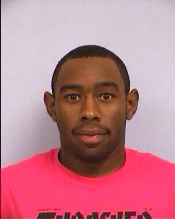 Tyler, the Creator's mugshot, March 15, 2014