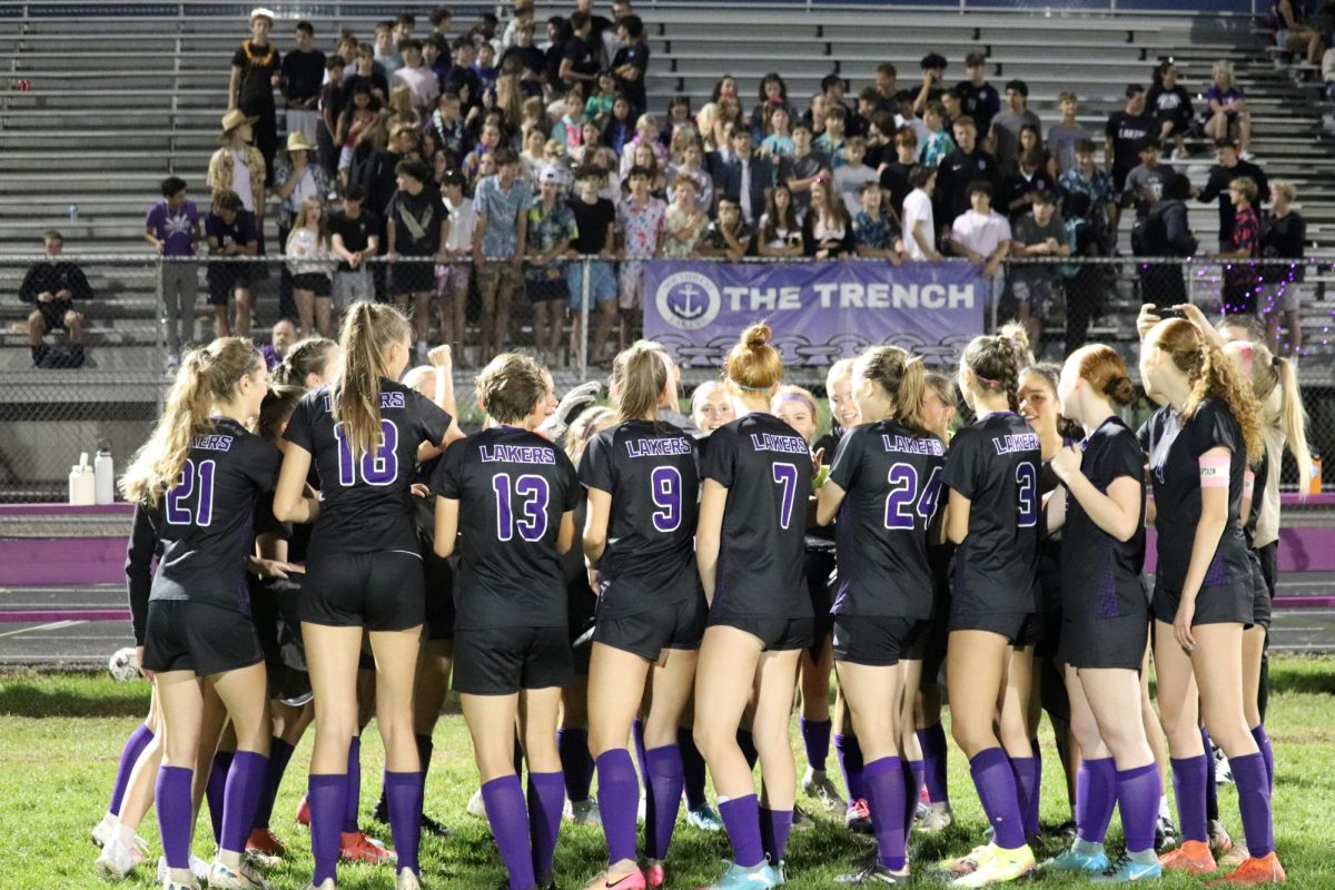 Southwest girls soccer team, photographed by Tina Thousand