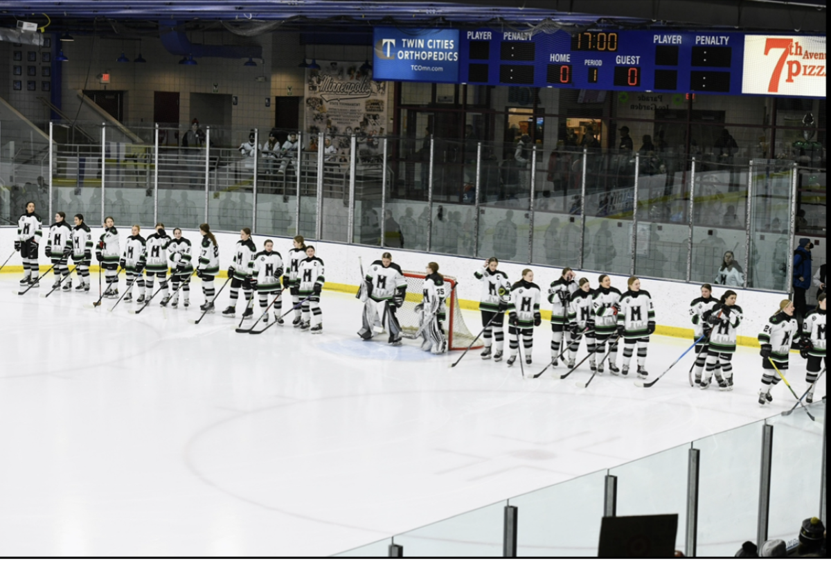 The 2024-25 Minneapolis girls hockey team